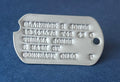 Reproduction WW2 Dog Tag - Notched - YEARS